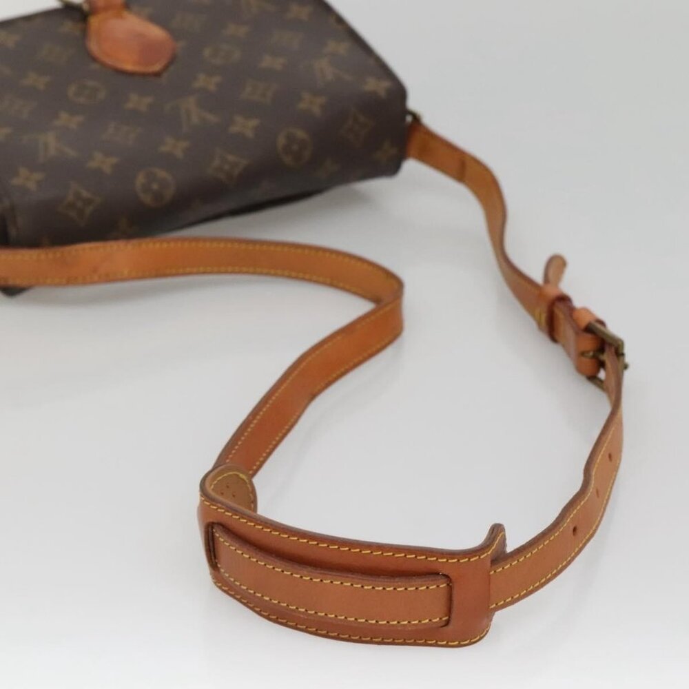 Authentic LOUIS VUITTON Monogram Saint Cloud GM Shoulder Bag M51242 LV - Picture 13 of 16